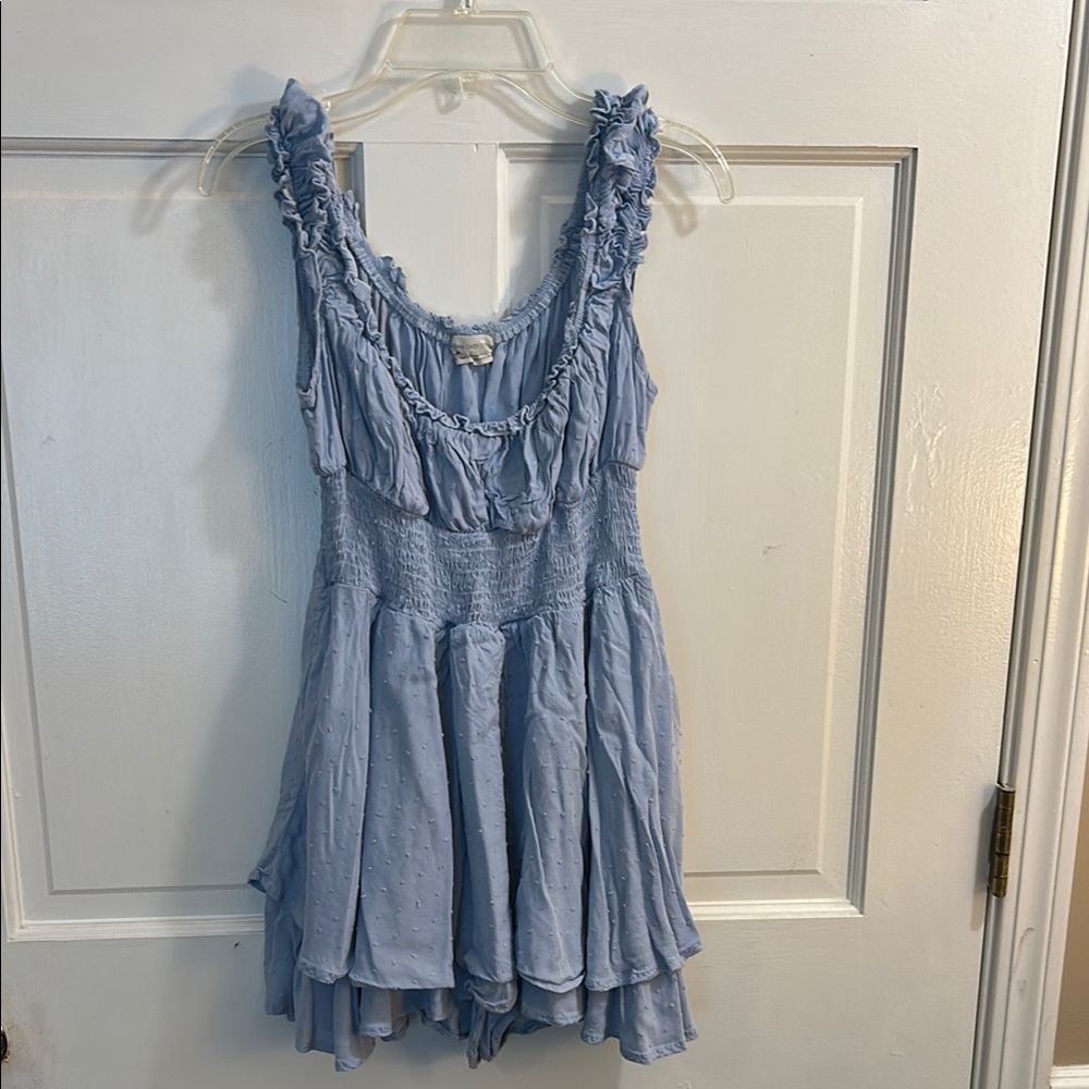 Urban Outfitters scoop neck shorts romper M